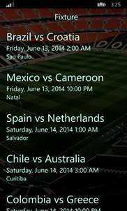 World Cup Football 2014 screenshot 4