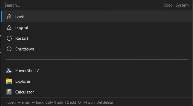 Your Launcher screenshot