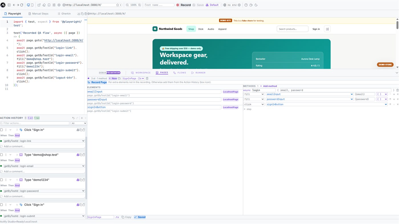 #4. Actify Studio (Windows) De: Vincenzo Lentini