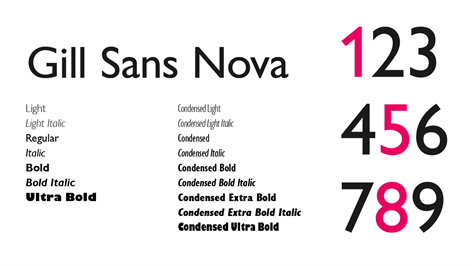 Gill Sans Nova Screenshots 2