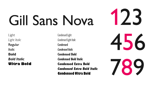 gill sans font free download microsoft