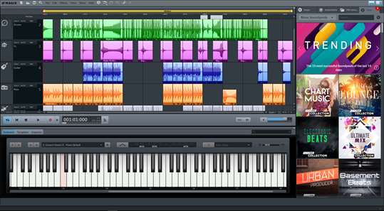 Music Maker Windows Store Edition screenshot 1