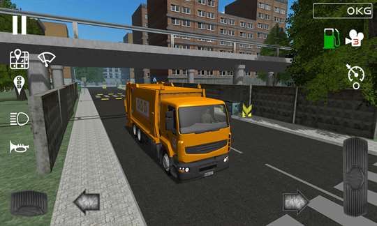 Trash Truck Simulator screenshot 3