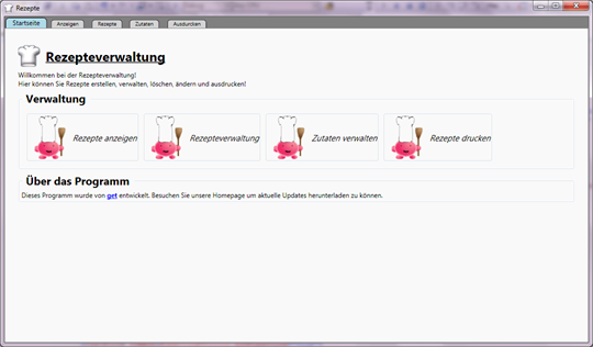 Rezept Verwaltung screenshot 1