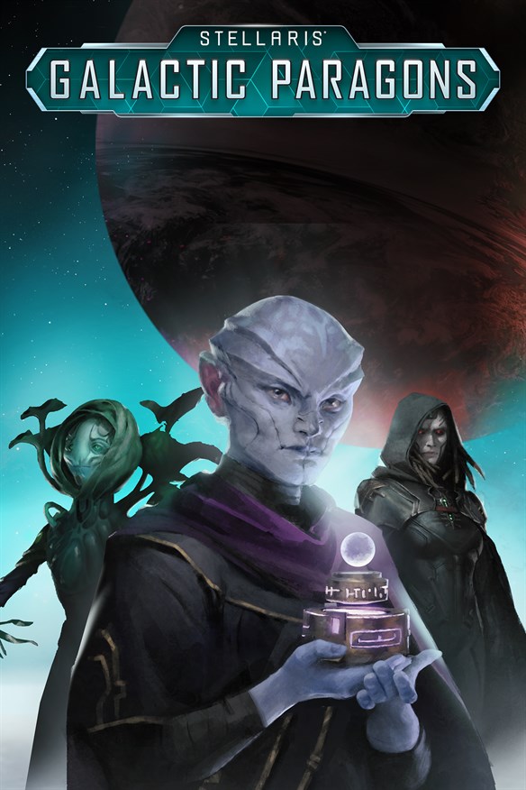 Stellaris: Galactic Paragons Xbox Series X|S and Xbox One cover art