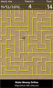 Daily Tilt Maze screenshot 1
