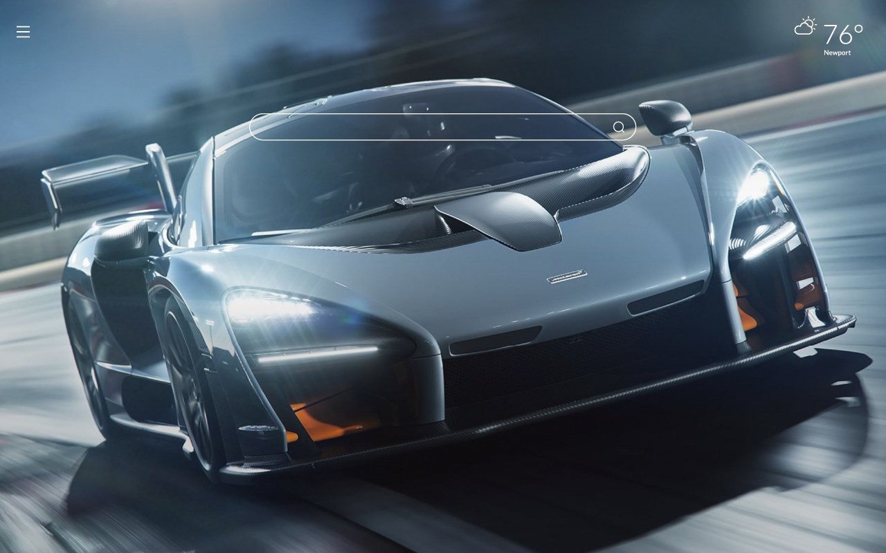 McLaren Senna HD Wallpapers New Tab Theme