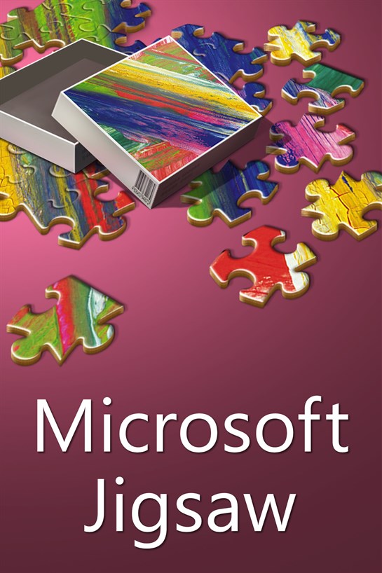 Снимок коробки Microsoft Jigsaw