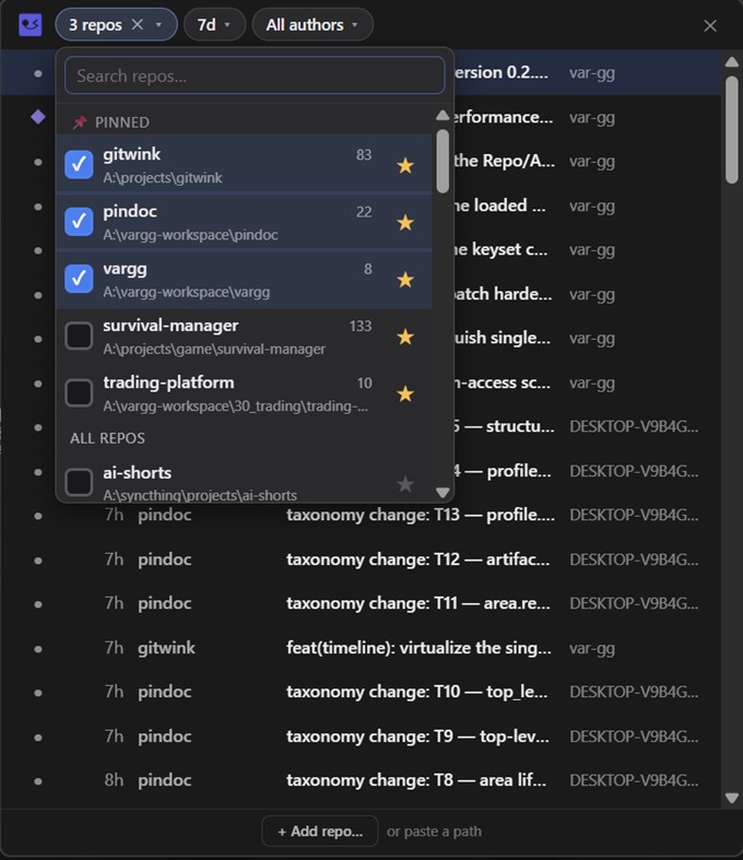 #1. gitwink (Windows) Bởi: var-gg
