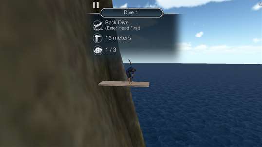 Cliff Diving 3D screenshot 2