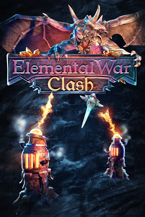 Elemental War Clash Xbox Series X|S and Xbox One cover art