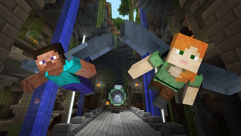 Seizoenspas voor Minecraft-zweefparcourspakket