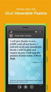 Daily Bible Psalm Verses screenshot 4