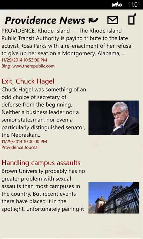 Rhode Island News Screenshots 1