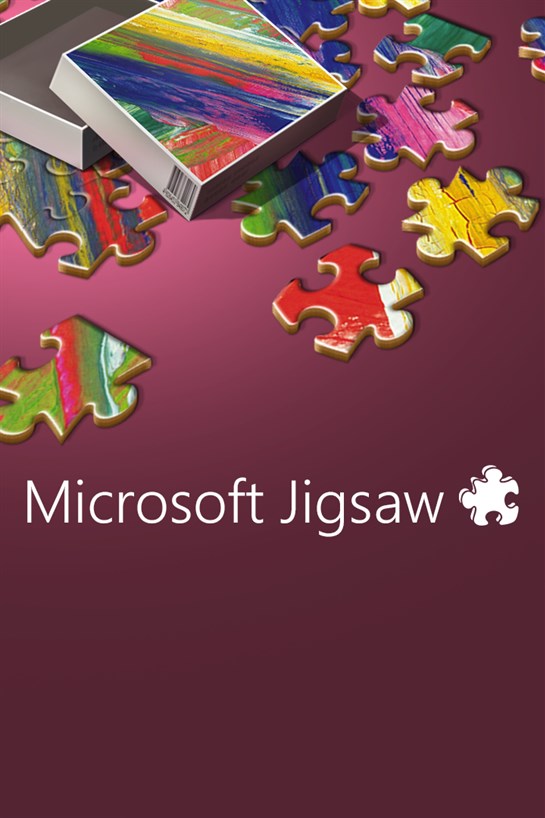 Imagem da caixa de Microsoft Jigsaw