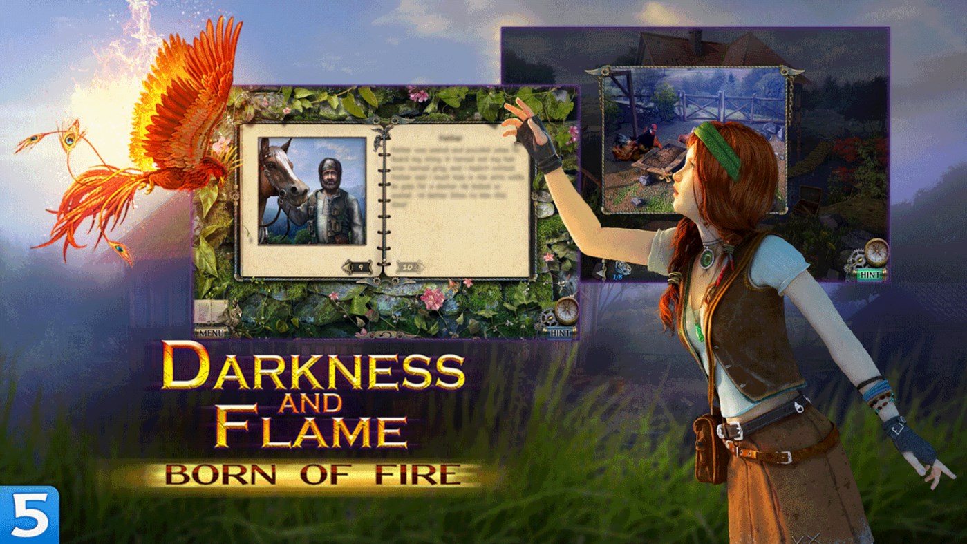 #2. Darkness and Flame 1: Born of Fire (Xbox) By: FIVE-BN STUDIO