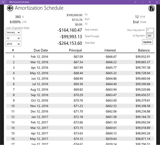 10bii Financial Calculator screenshot 7
