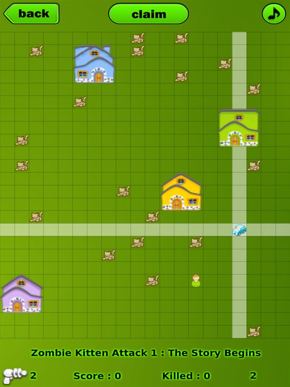 #8. Zombie Kitten Attack (Windows) Podle: The Code Zone