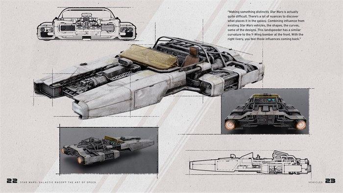STAR WARS: Galactic Racer™ Цифровой артбук — скриншот 2