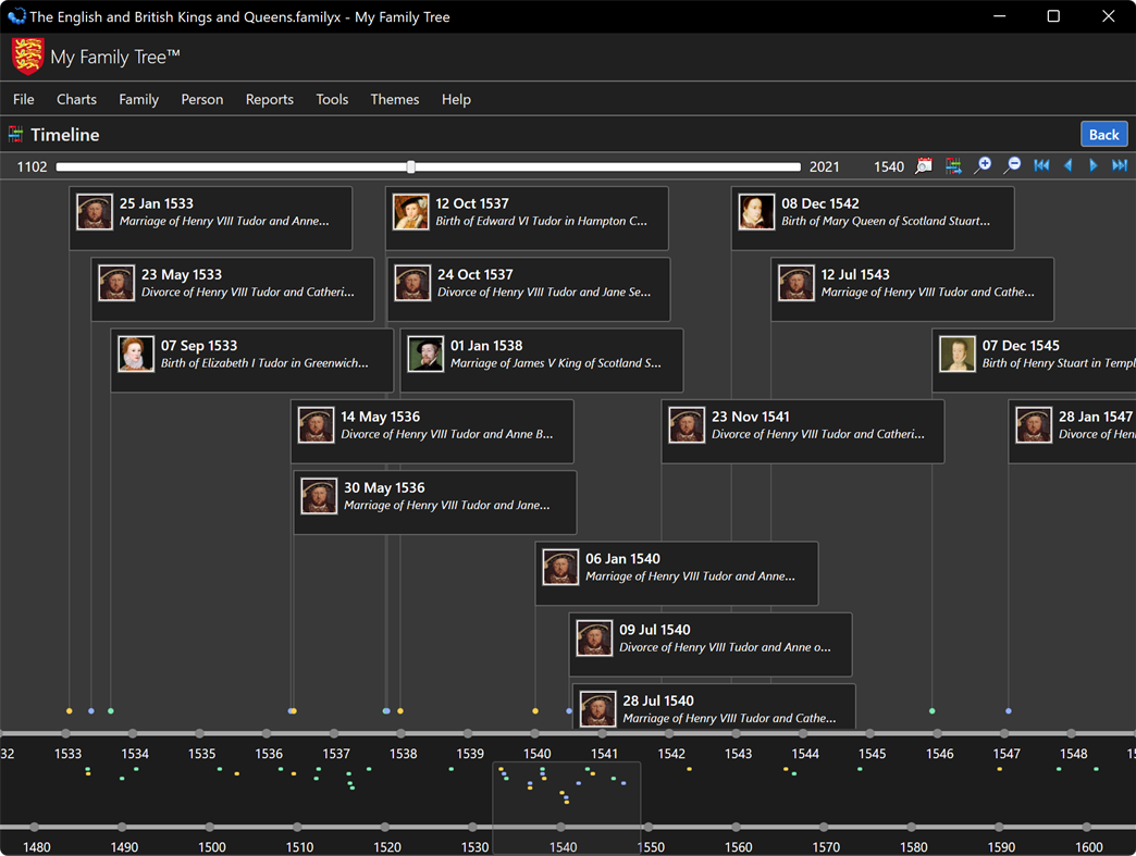 #5. My Family Tree (Windows) 来自: Chronoplex Software