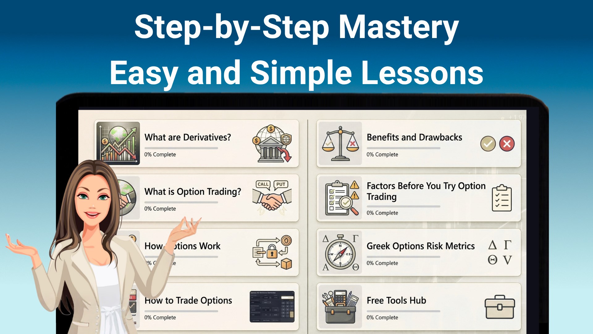 Trader Guide: Options Trading Course screenshot