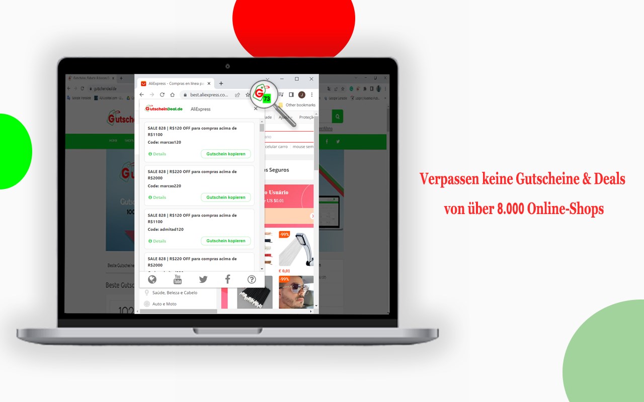 GutscheinDeal - Gutscheine & Deals Finder