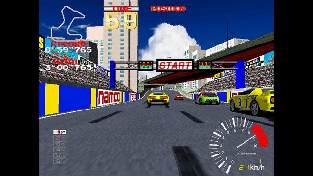 Arcade Archives 2 RIDGE RACER screenshot 1