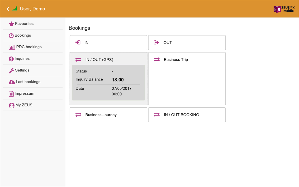 #1. ZEUS X mobile (Windows) 由: ISGUS GmbH