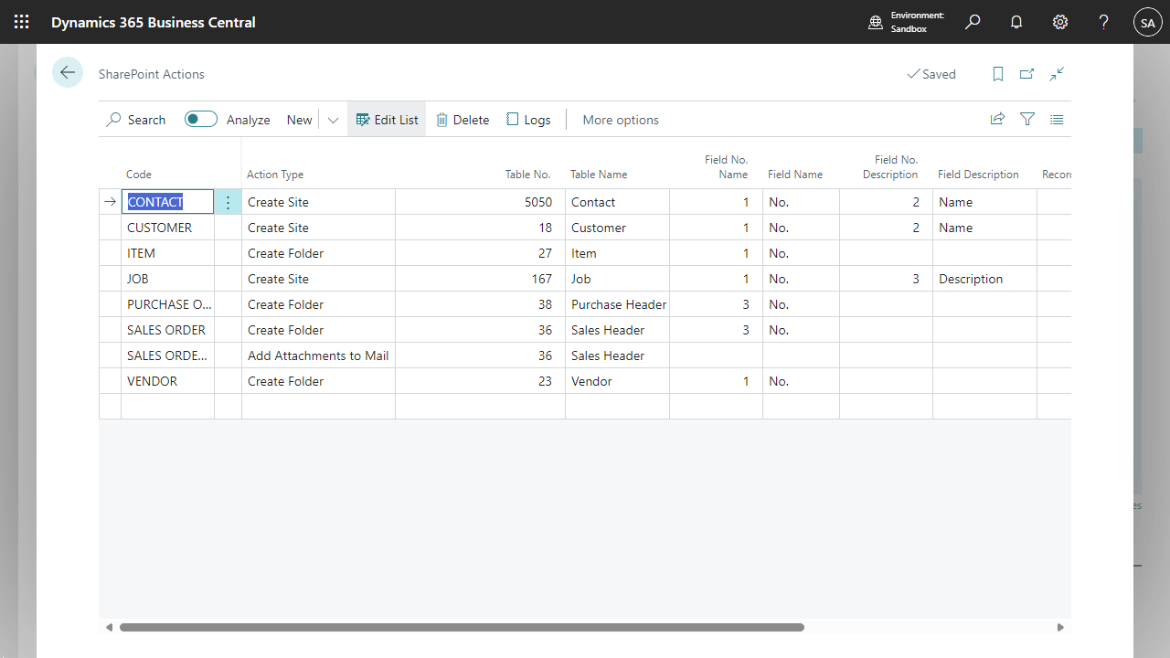 Snapshot 2 of SharePoint Integration