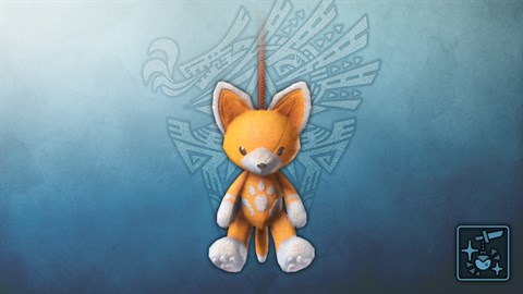 Anhänger: Felynen-Teddy (orange)