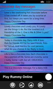chocolate day messages screenshot 4
