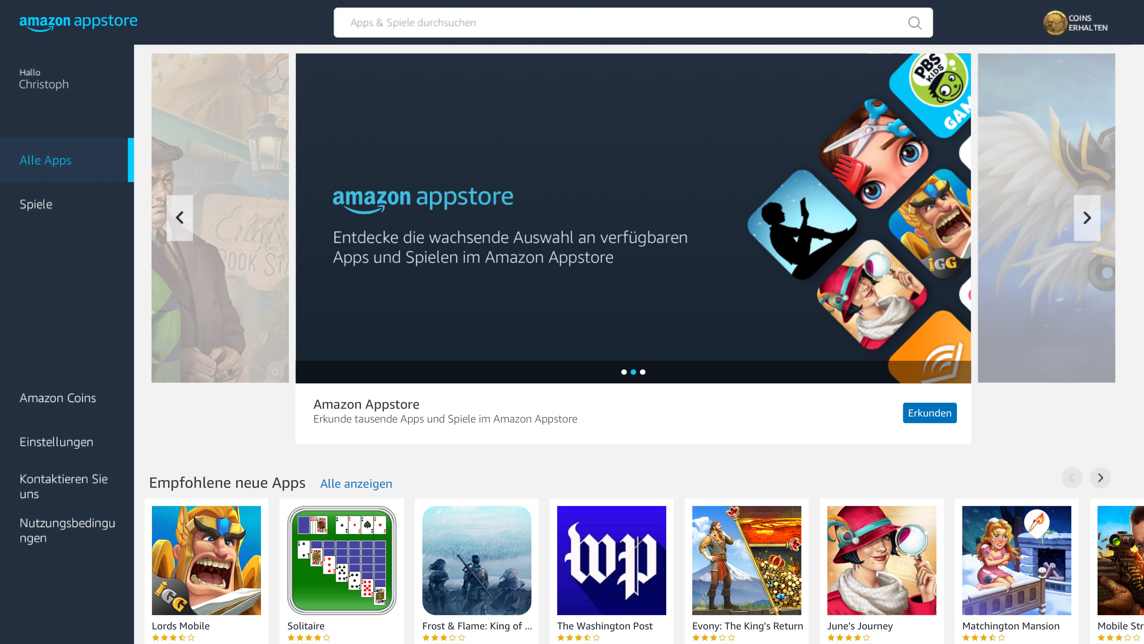 Amazon Appstore Screenshot