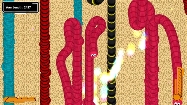 Worms Zone io - Slither Snake game screenshot 1