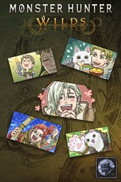 추가 스탬프 세트 '조사단 동료 세트'