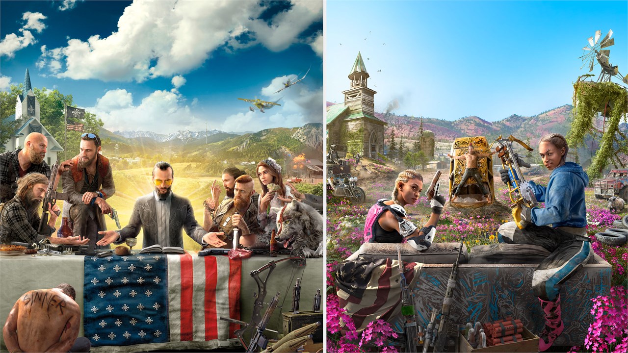 Buy Far Cry 5 Gold Edition Far Cry New Dawn Deluxe Edition Bundle Microsoft Store