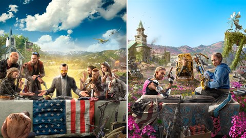 Lote Far Cry® 5 Gold Edition + Far Cry® New Dawn Deluxe Edition