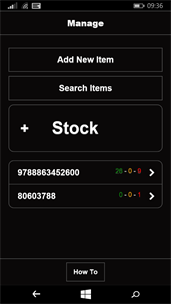 StockManager screenshot 1