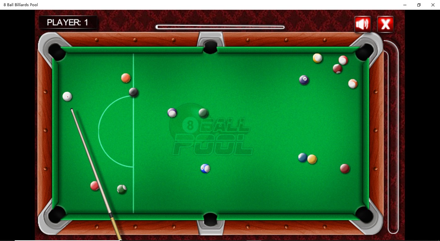 #3. 8 Ball Billiards Pool. (Windows) By: Central software