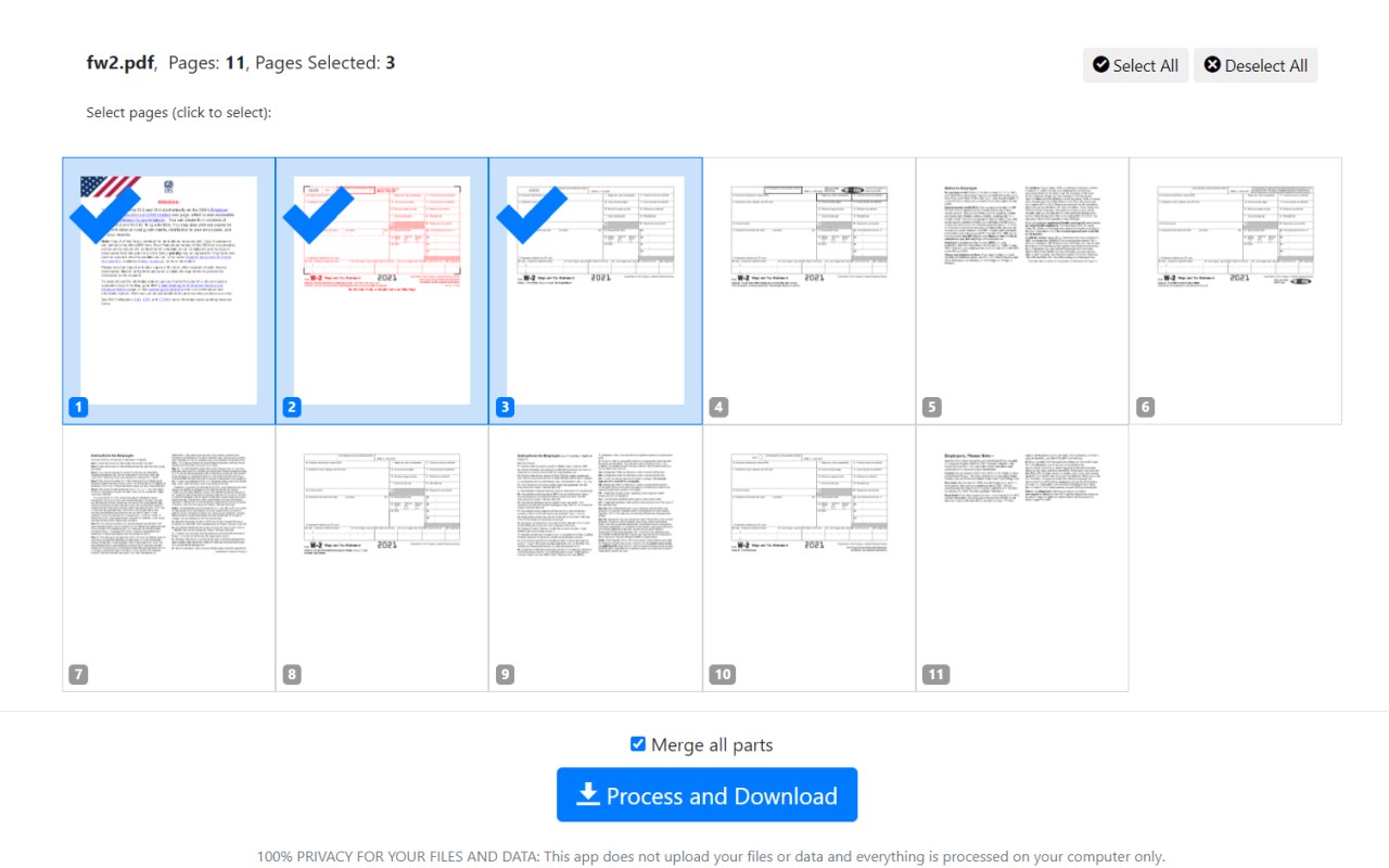 Split PDF (by PDFLite.co)