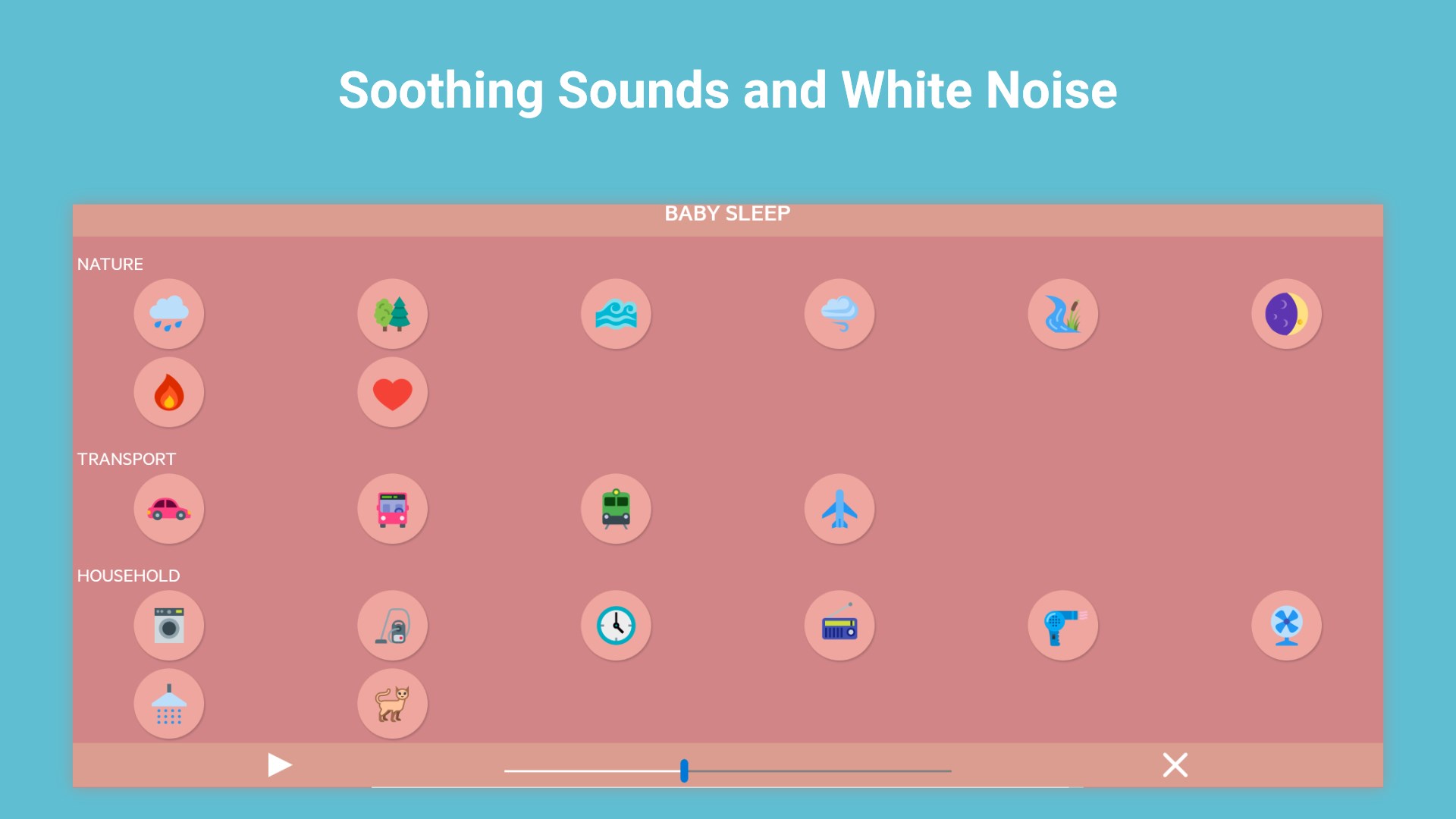 White Noise and Soothing Sounds For Babies to Sleep To