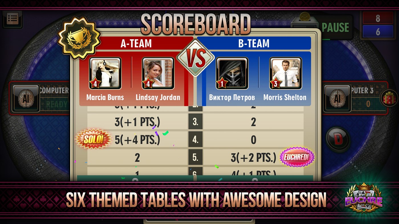 #3. Euchre online (Windows) 由: WL Online Marketing LLC