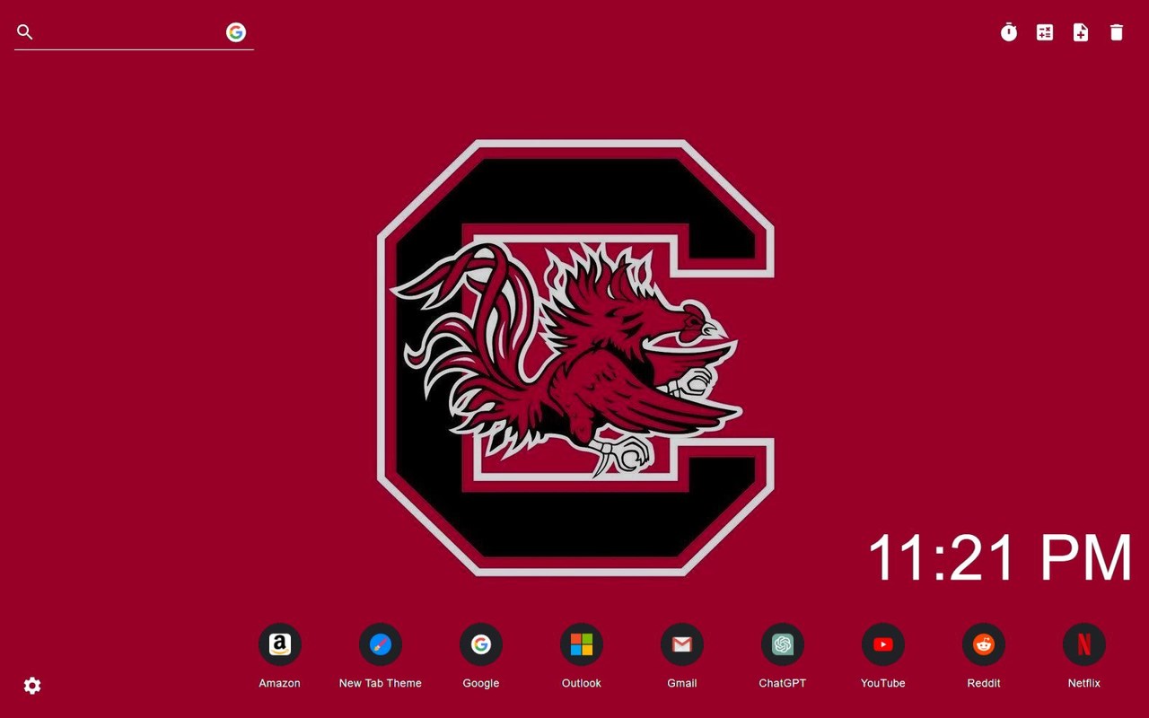 South Carolina State Wallpaper New Tab