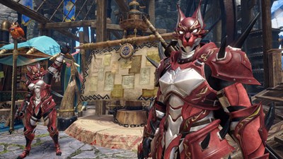 Элемент многослойных доспехов охотника «Дикие поножи» — скриншот 16