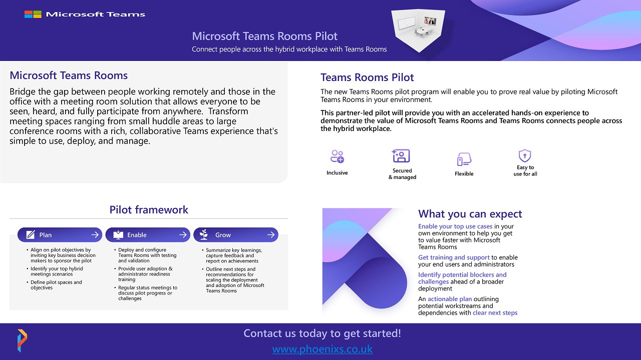 Snapshot 2 of Teams Rooms Pilot