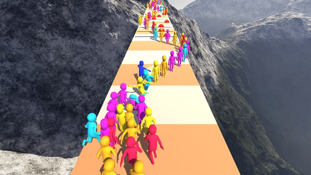 Endless Runner Game - Slap and Cross screenshot 2
