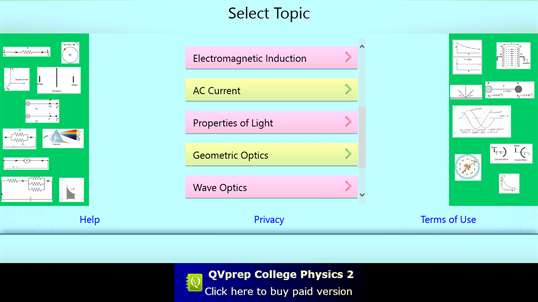 QVprep Lite College Physics Volume 2 screenshot 2