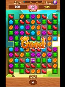 Jelly Garden Crush - Match 3 Games screenshot 4