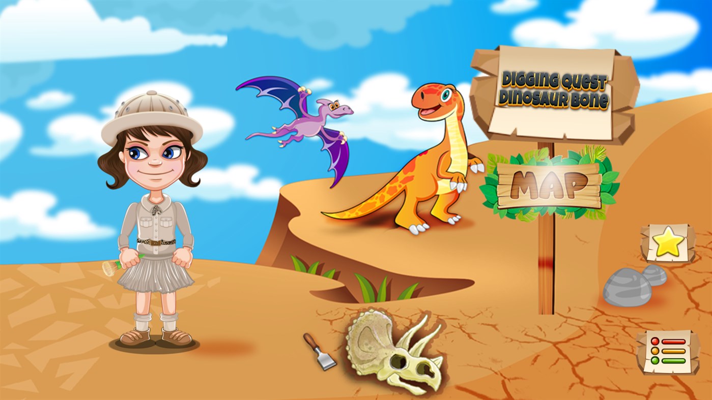 #2. Digging Quest: Dinosaur Bone (Windows) Podle: Steven Ramirez