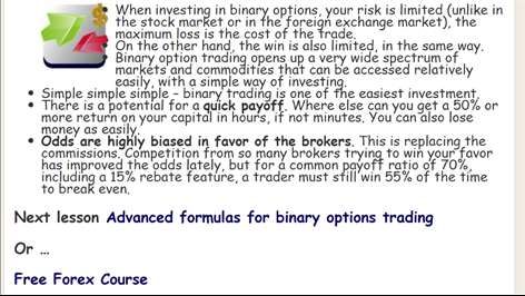 Binary Options Trading Windows Apps On Microsoft Store - 