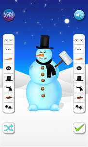 Snowman Maker - Dress Up Games screenshot 1